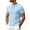 Light Blue-A-110522aa, variant on Men's Ice Silk Running Shirts Crew Neck Mens Shirts Short Sleeve Quick Dry Cooling Summer Mens Athletic Shirts Black XXL