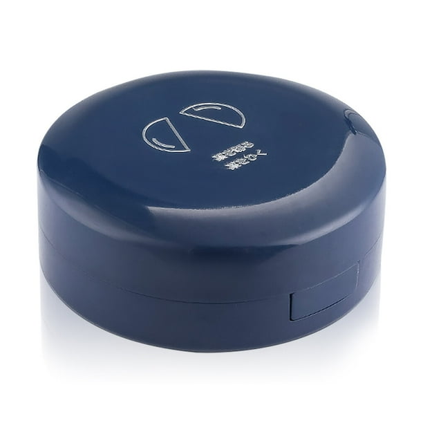 Naiovety Pastillero portátil Organizador de doble capa Bolsillo Mensual Estuche semanal Contenedor de suplementos para adolescentes Portador Almacenamiento y organización del hogar