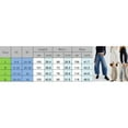thumbnail image 3 of Douhoow Women Baggy Jeans High Waist Wide Leg Loose Boyfriend Denim Trousers Straight Leg Cropped Pants, 3 of 8
