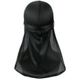 thumbnail image 1 of Seda Durag cola larga Durags Headwraps satén elástico Durag para hombres mujeres olas, 1 of 5