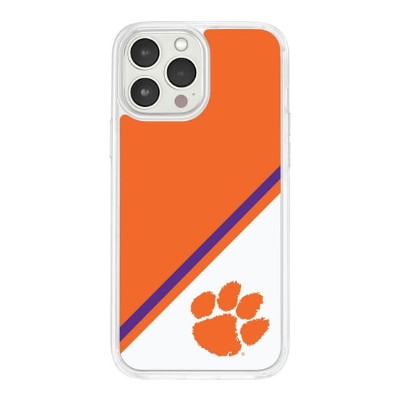 Clemson Tigers HD Phone Case Compatible with MagSafe Apple iPhone 15 (Champion Series) by Affinity Bands
