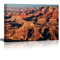 Canvas Prints Wall Art - Beautiful Scenery/Landscape Grand View of Sunrise on The Grand Canyon | Modern Wall Decor/Home Art Stretched Gallery Canvas Wraps Giclee Print & Ready to Hang - 12"