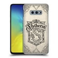 thumbnail image 1 of Head Case Designs Officially Licensed Harry Potter Sorcerer's Stone I Slytherin Parchment Hard Back Case Compatible with Samsung Galaxy S10e, 1 of 7