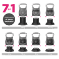 thumbnail image 3 of Pesa Rusa Ajustable Vanlig "7 en 1": Sistema Selectorizado de 1.5 kg a 10 kg, 3 of 8