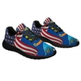thumbnail image 6 of Idaho Stte Mtn Bluebird and Syringa Flower Shoes Sneakers Black Size 5, 6 of 7