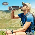 thumbnail image 6 of Yayeee 20oz Insulated Water Bottle Double Wall Stainless Steel with Flip Straw Lid, Sitting on The Moon, 6 of 7