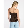 thumbnail image 3 of No Boundaries Eyelet Tie Front Cami, Women's XXS-XXL, 3 of 5