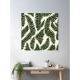 thumbnail image 2 of Ferns Poster Wall Art, Modern Wall Decor For Living Room Bedroom, 30x30 UNFRAMED, 2 of 3