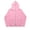 Pink, variant on Jackets For Men Full Zip Hooded Long Sleeve Coat With Pocket Streetwear Simplicity Cozy Comfortable Jacket