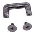 thumbnail image 1 of D Ring Connector Buckle, Gun Color Easy To Install Metal 12 Set Arch Bridge D Ring Buckle  for Bag Box Drawer, 1 of 7