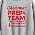 thumbnail image 2 of Instant Message - Christmas Prep Team Oversized Fleece Crew Sweatshirt, 2 of 4