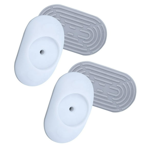4 Pieces Wall Saver Pads Baby Gate Wall Guard Protector for Child Safety Gate Protects Paint And Trim From Scratches