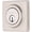 Satin Nickel, variant on Brinks Contemporary Single Cylinder Deadbolt, Satin Nickel