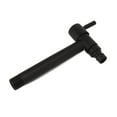 thumbnail image 1 of M Buder Grifo de Agua Fría de Pared G1/2 Acero Inoxidable 304 Negro para Lavadora (22 cm), 1 of 9