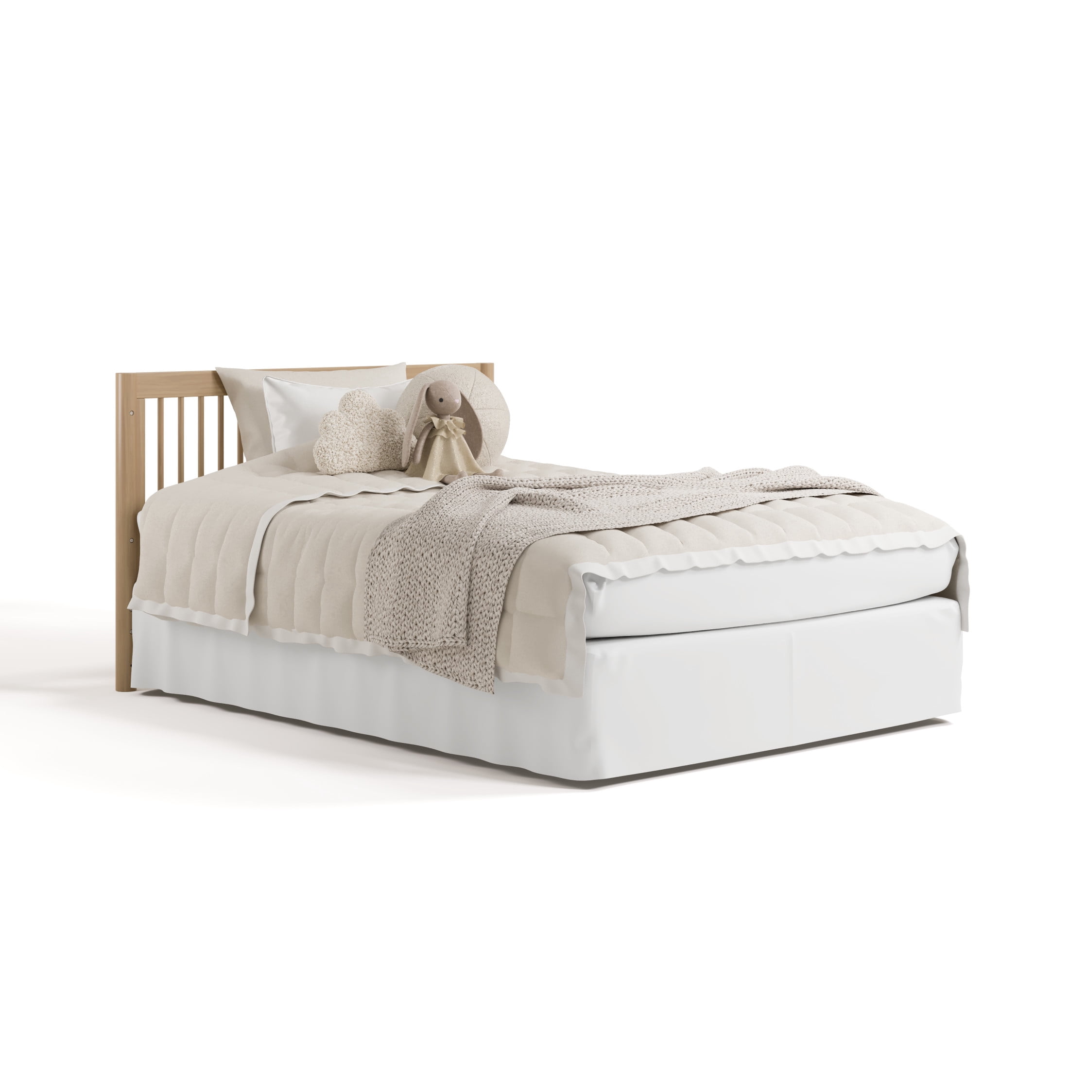 Art of Nursery by Storkcraft Malta 5-in-1 Convertible Crib with Drawer and Toddler Guardrail - Driftwood