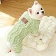 thumbnail image 6 of Winter Lined Dog and Cat Jumpsuit Full Body Warm Protective Apparel For Cold Weather Outdoor Indoor Use, 6 of 7