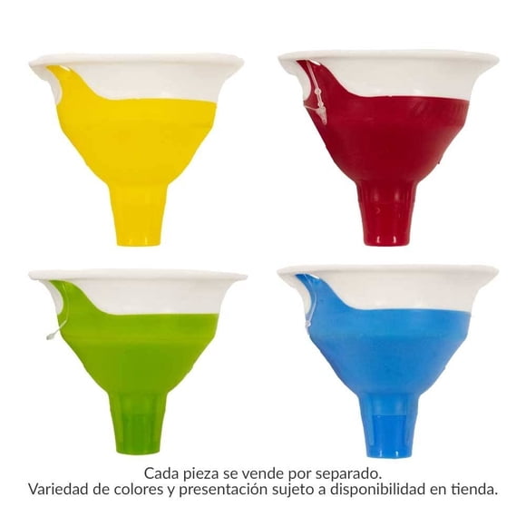Embudo Progressive de Plástico Varios Modelos 1 Pieza