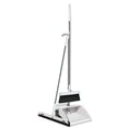 thumbnail image 1 of 1PC Broom+1PC Dustpan+1PC Wiper With Dustpan Combo Set And Dustpan Set For Home Office Stand Up Floor Squeegee And Dustpan With Long Handle For Kitchen Room Hall Floor Cleaning, 1 of 8