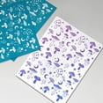 thumbnail image 6 of Clay Stencils Mushroom Pattern Non-Adhesive Silk Screen Printing Stencils Reusable Mesh Stencils Transfer Washable Stencils for Polymer Clay Jewelry Earring Making, 6 of 9