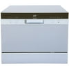 SD-2224DS Countertop Dishwasher with Delay Start & LED – Silver