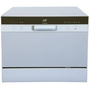 SD-2224DS Countertop Dishwasher with Delay Start & LED – Silver
