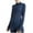 Dark Blue, variant on ZyeKqe Workout Tops for Women Long Sleeve Zipper Cropped Jackets Lightweight Yoga Athletic Jacket with Thumb Holes