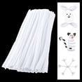 thumbnail image 6 of Tachiuwa 100 Pieces Pipe Cleaners, , 30cm Pipe Cleaner Toys Plush Chenille Stem Children Educational Toy for Art Projects White, 6 of 10