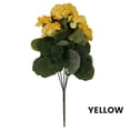 thumbnail image 1 of Géranium Artificiel Fleurs Rouges Roses Plantes Artificielles Fleur Artificielle, 1 of 5