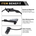 thumbnail image 3 of Unique Bargains ABS Wheel Speed Sensor ABS Sensor Anti-lock Braking System Sensor No.895450K060 for Toyota Hilux 2015-2022 1 Pc Rear Right, 3 of 6