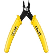 Dowell Micro Cutter, Flush Cut, Ideal Soft Wire Snips for Professional Cutting, 1 Piece