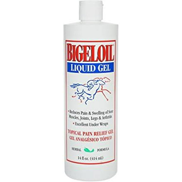 Bigeloil Absorbine Liniment 14 Oz QT Liquid Gel Rub Pain Relief Sore
