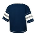 thumbnail image 3 of Girls Youth Outerstuff Navy Penn State Nittany Lions Gridiron Jersey V-Neck T-Shirt, 3 of 3
