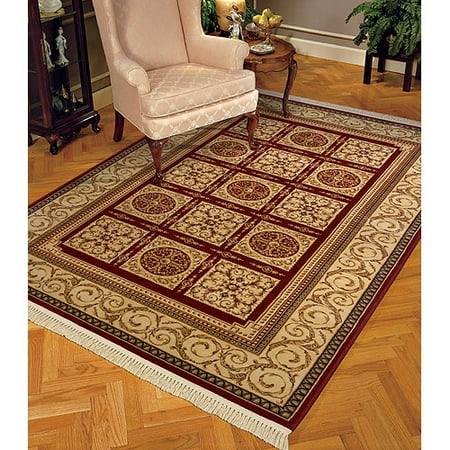 Viscose Mosaic Area Rug