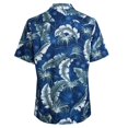 thumbnail image 3 of Campia Men's Rayon Print Shirt Big and Tall (Navy - 96814, M), 3 of 6