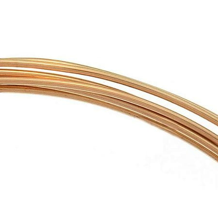 - 14K Gold Filled Wire 22 Gauge Round Dead Soft (5 Feet)