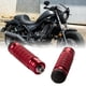thumbnail image 4 of 2 reposapiés traseros para motocicleta con pernos de 8 mm, de aluminio antideslizante. Rojo, 4 of 7