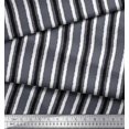 thumbnail image 2 of Soimoi Tissu Poly Georgette Rayé Imprimé Tissu 1 Yard 52 Pouces de Large, 2 of 3