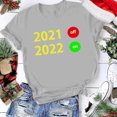 thumbnail image 4 of Blusa de mujer Navidad Impreso Casual Moda Todo-fósforo Camiseta de manga corta Tops Fridja  gope803, 4 of 6