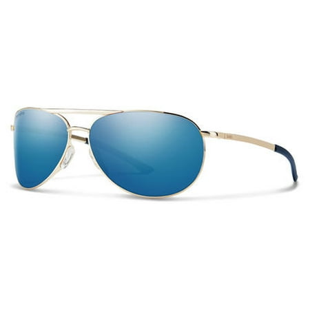 Smith Serpico Slim 2_0/S Sunglasses 0J5G 60 Gold (X6 redmltlyrchromp