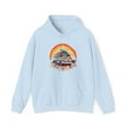 thumbnail image 2 of Hippie Bus Graphic Hoodie Unisex Heavy Blend Hooded Sweatshirt 60s 70s, 2 of 9