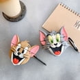 thumbnail image 5 of Funda de silicona para Airpods compatible con Airpods 1 y 2, divertidos dibujos animados en 3D [serie de animación de juegos] (Jerry), 5 of 5