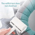 thumbnail image 5 of SHENGXINY 2PCS Toilet Seat Cover Pads Stretchable Washable, Thick Knitted Toilet Seat with Handle Reinforced Winter Ring Set Brown 14x18.5in, 5 of 9