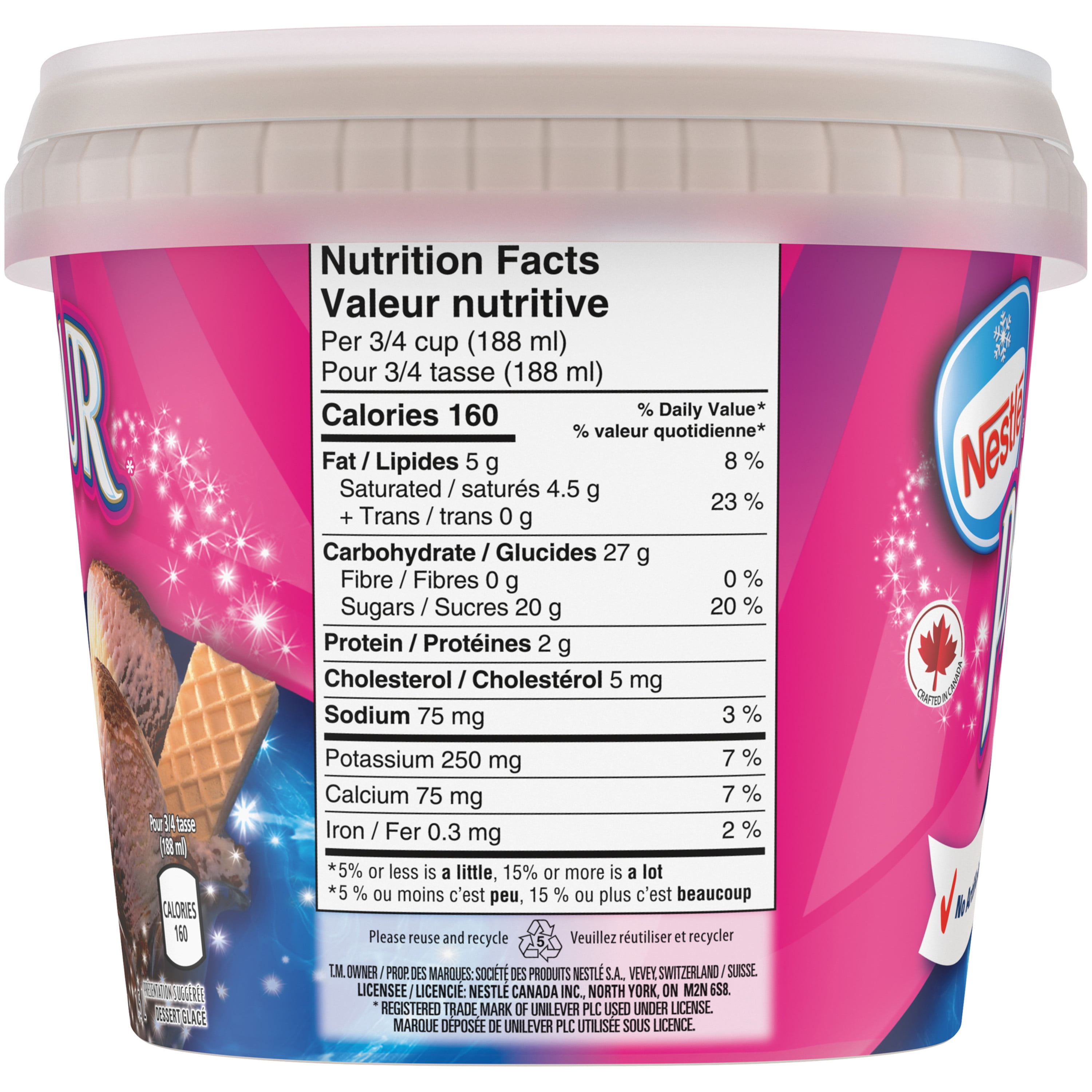 Parlour Neapolitan Frozen Dessert