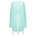 thumbnail image 4 of iiniim Robe Tunique Grecque Ancienne pour Femmes Costume d'Halloween en Chiffon Robe à Manches Longues Bleu Clair TG, 4 of 5