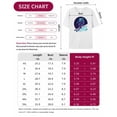 thumbnail image 7 of T Shirts for Women Short Sleeve Cotton Crewneck T-Shirt, Astronaut Skiing Sport Space Cartoon Tee Tops Casual Basic T-Shirts, XS-5XL White 3XL, 7 of 7