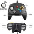 thumbnail image 3 of LUXMO N64 Controller, Classic Retro Wired Mini N64 Controller Gamepad Joystick for Nintendo 64 Home Video Game Console System, 3 of 9