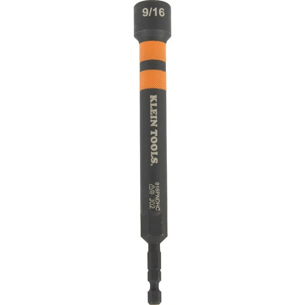 Destornillador de tuercas Klein Tools 916PNDHC magnético 9/16 pulgadas SAE