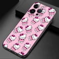 thumbnail image 3 of Funda de teléfono de dibujos animados Hello Kitty para iPhone 14, 11, 13, 12 Pro Max, XR, X, XS, 8, 7, 6, 6S Plus, MINI funda de silicona, 3 of 5