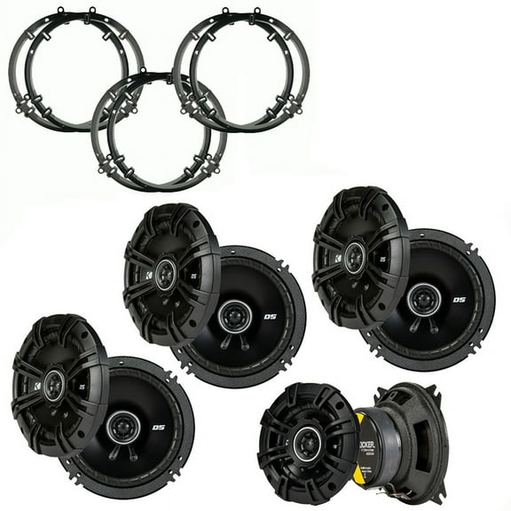 Fit Volkswagen Jetta 1998-1999 OEM Speaker Upgrade Kicker (3) DSC65 DSC4 Package