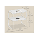 thumbnail image 2 of Juego De 2 Organizadores De Cocina De Madera Apilables, Multifuncionales Y Expandibles Belug Blanco, 2 of 5